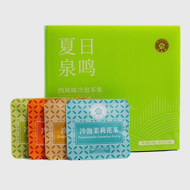 Riantea Summer Vitality 5×4×2 g — Летняя коллекция освежающего чая в пирамидках