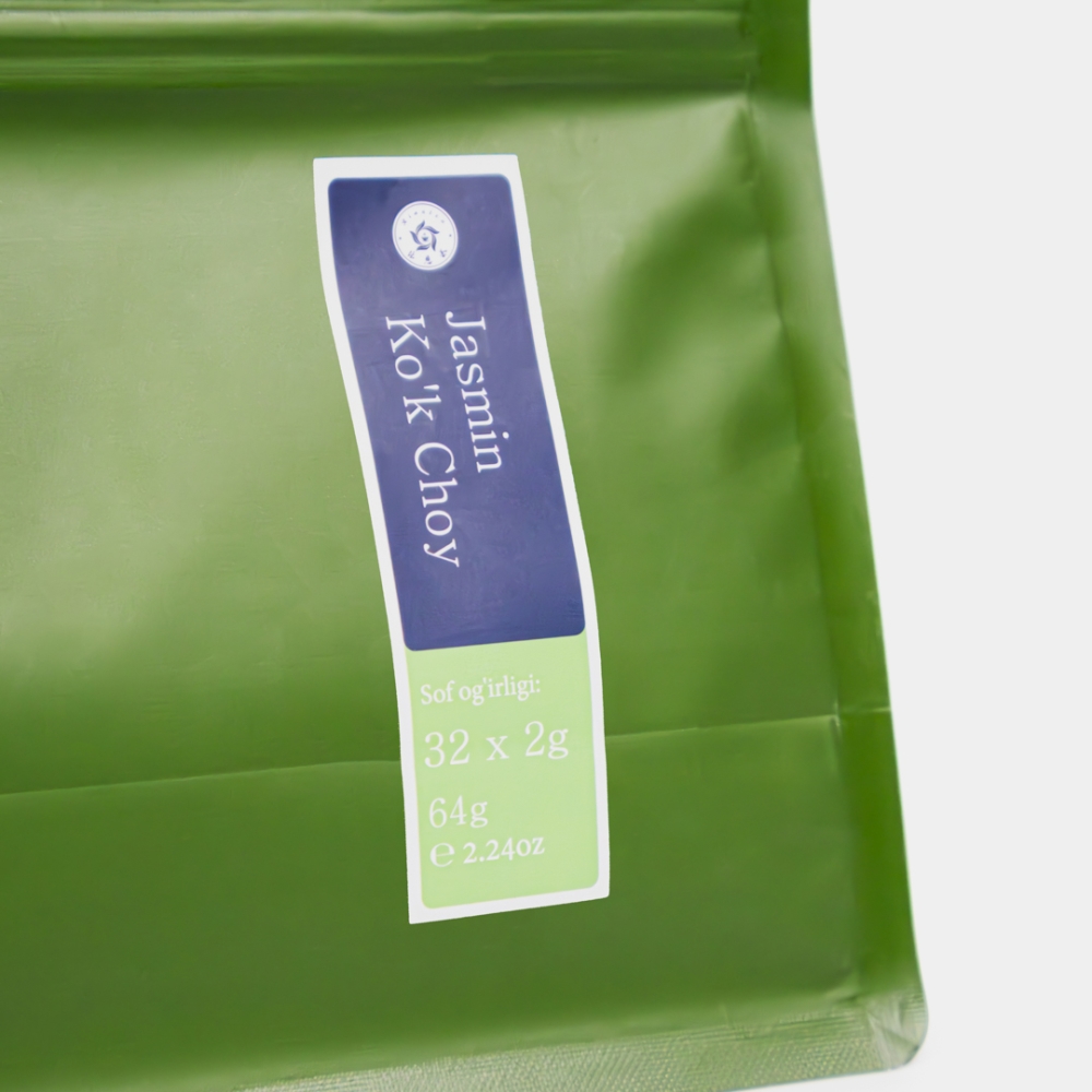 Riantea Jasmine Green Tea 32×2 g — Премиальный жасминовый зелёный чай в пирамидках