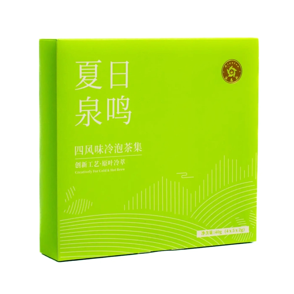 Riantea Summer Vitality 5×4×2 g — Летняя коллекция освежающего чая в пирамидках