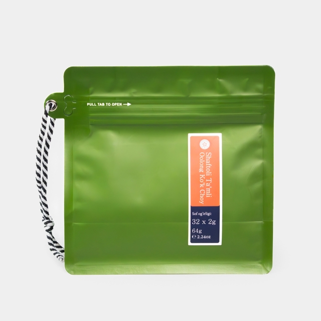 Riantea Peach Oolong Tea 32×2 g — Премиальный улун с ароматом спелого персика