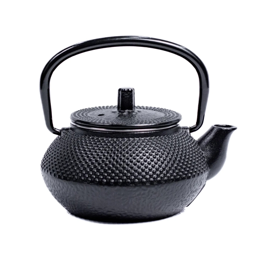 Эмалированный чугунный чайник