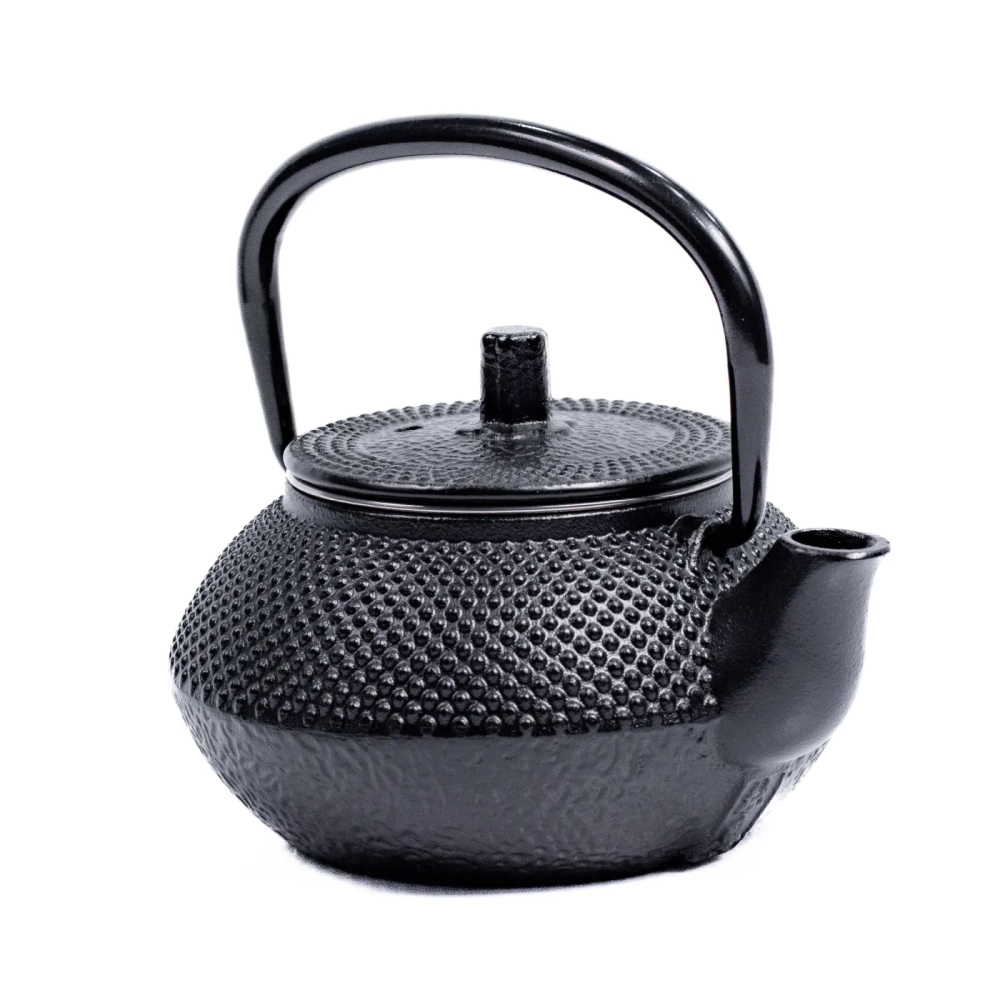 Эмалированный чугунный чайник